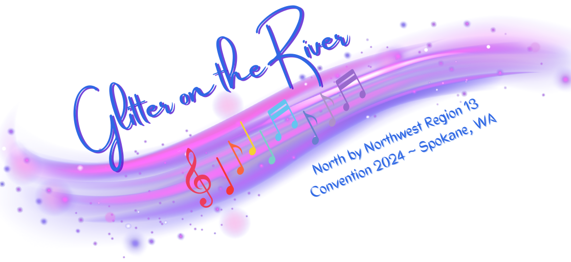 2024 Region 13 Convention Glitter On The River May 16 2024 North   Glitter On The River Logo 